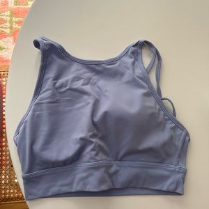 Balance athletica strappy unity bra in sky
